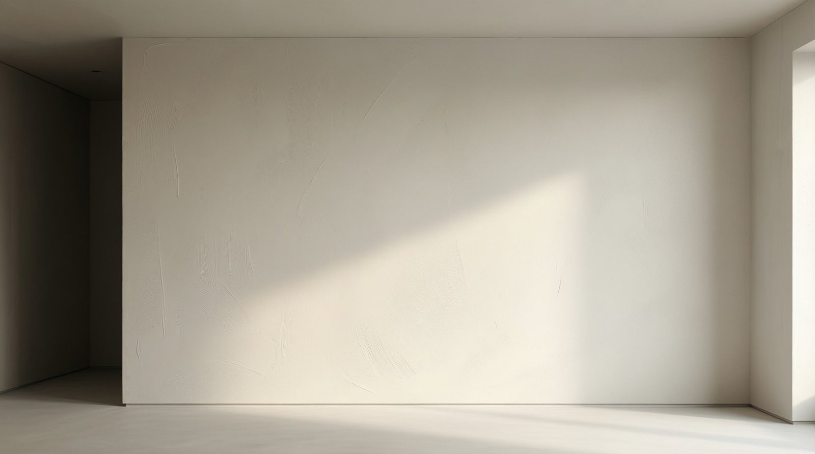 矿物墙面完工实景（示意）